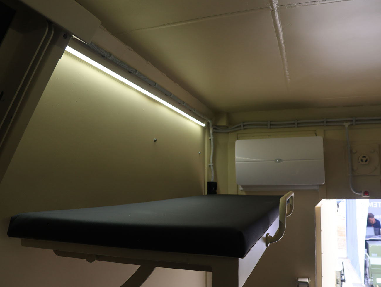 Testing of the protective structure for resistance to external impacts, bomb shelter, air-raid shelter, shelter, emergency shelter, cover, hiding place, boom, armored modular shelter, modular protected structure.